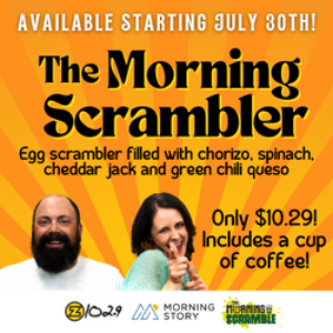 ‘THE MORNING SCRAMBLER’ AT MORNING STORY